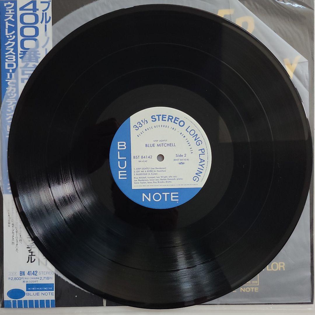 ★日本盤帯付★『ＳＴＥＰ ＬＩＧＨＴＬＹ』ＢＬＵＥ ＭＩＴＣＨＥＬＬアナログ