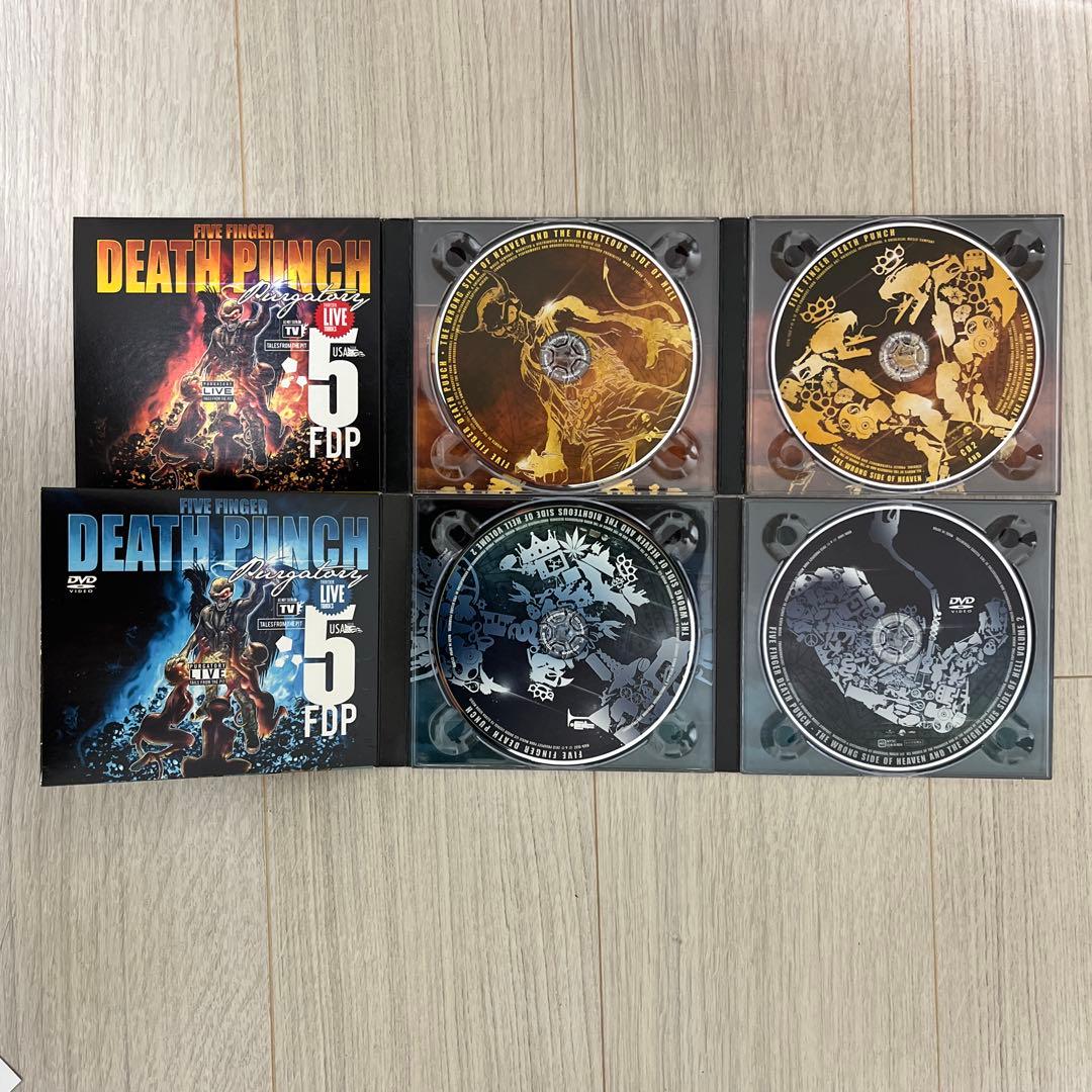国内盤 帯付 ファイブ フィンガー デス パンチ ライブ LIVE ボーナス