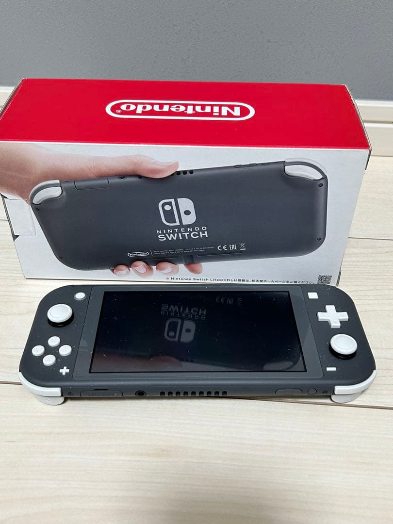 Nintendo Switch Lite グレー 箱付き
