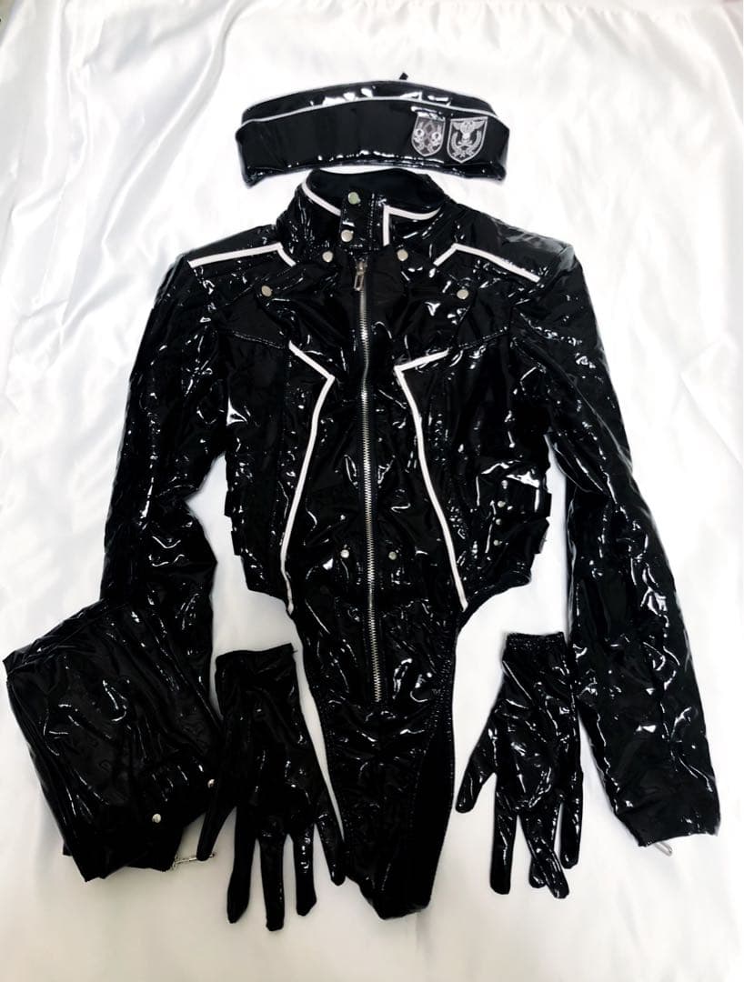 【4点SET】美品 歪萌舍 暗黒王朝 帝国通信官 コスプレ レオタード