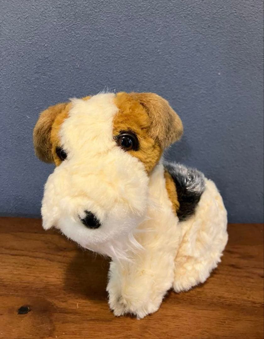 【新品】ワイヤーフォックステリア　オーロラ社ぬいぐるみ