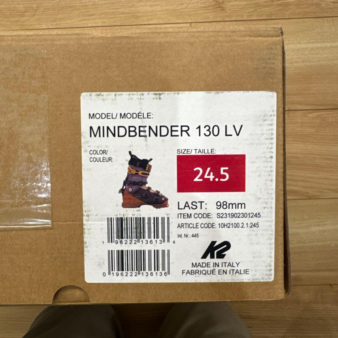 K2 Mindbender 130 LVスキー用ブーツ