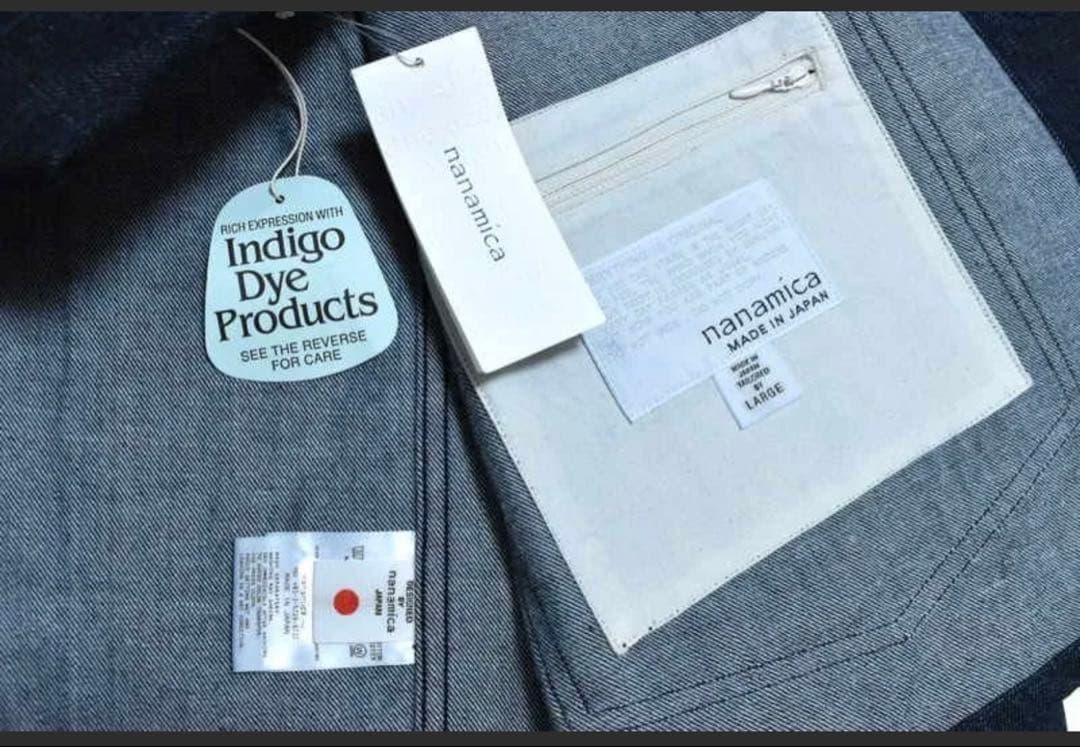 【祝日限定値下げ】nanamica 【L】 ナナミカ デニムジャケット　極美品