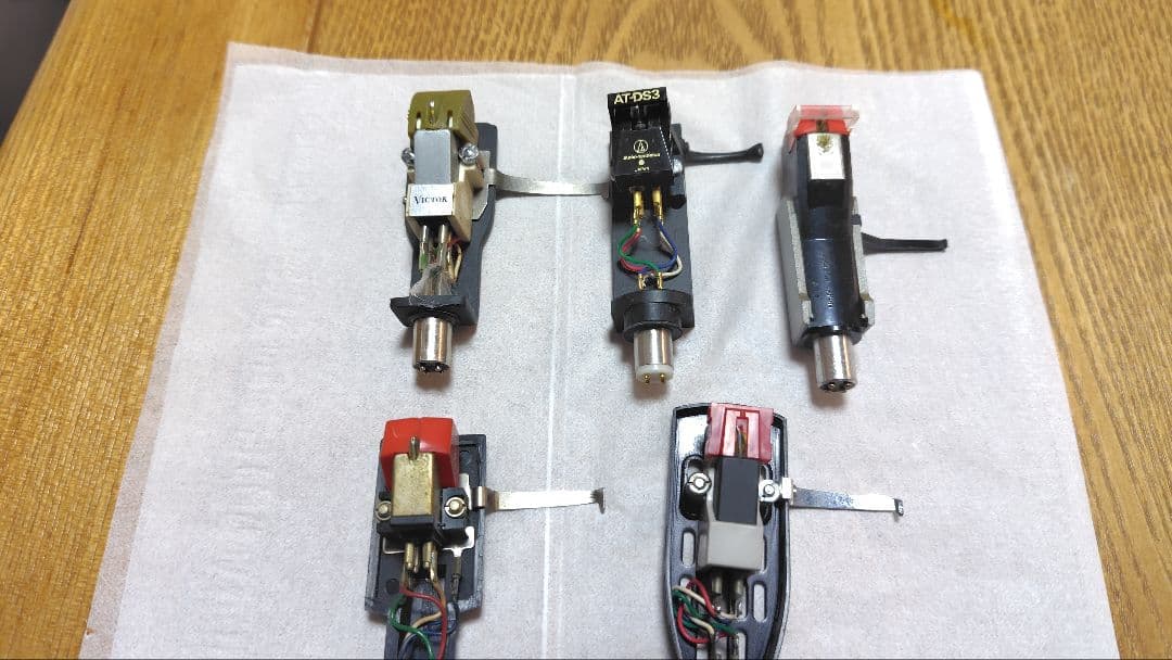 Victor 他　レコードカートリッジ 5個セット