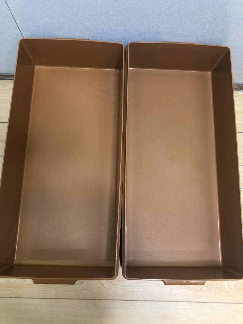 TUPPERWARE タッパーウェア　スーパーケース　ブラウン　75027-2-