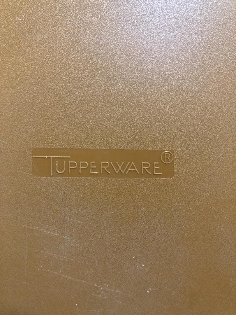 TUPPERWARE タッパーウェア　スーパーケース　ブラウン　75027-2-