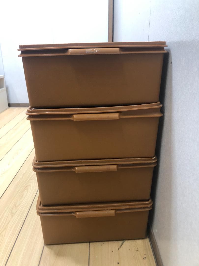TUPPERWARE タッパーウェア　スーパーケース　ブラウン　75027-2-