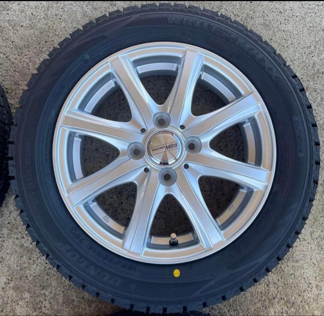 新品セット　155/65R14 ワゴンR ムーヴ　タント　N-BOX