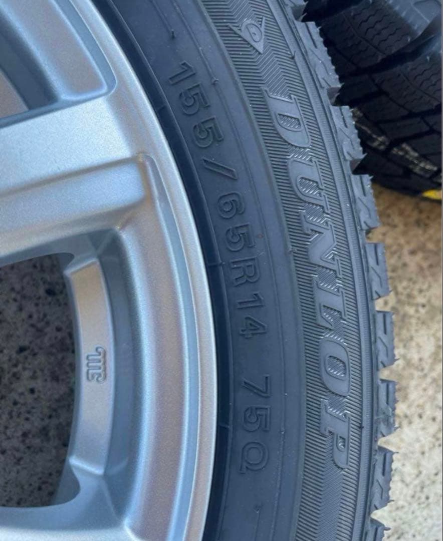 新品セット　155/65R14 ワゴンR ムーヴ　タント　N-BOX