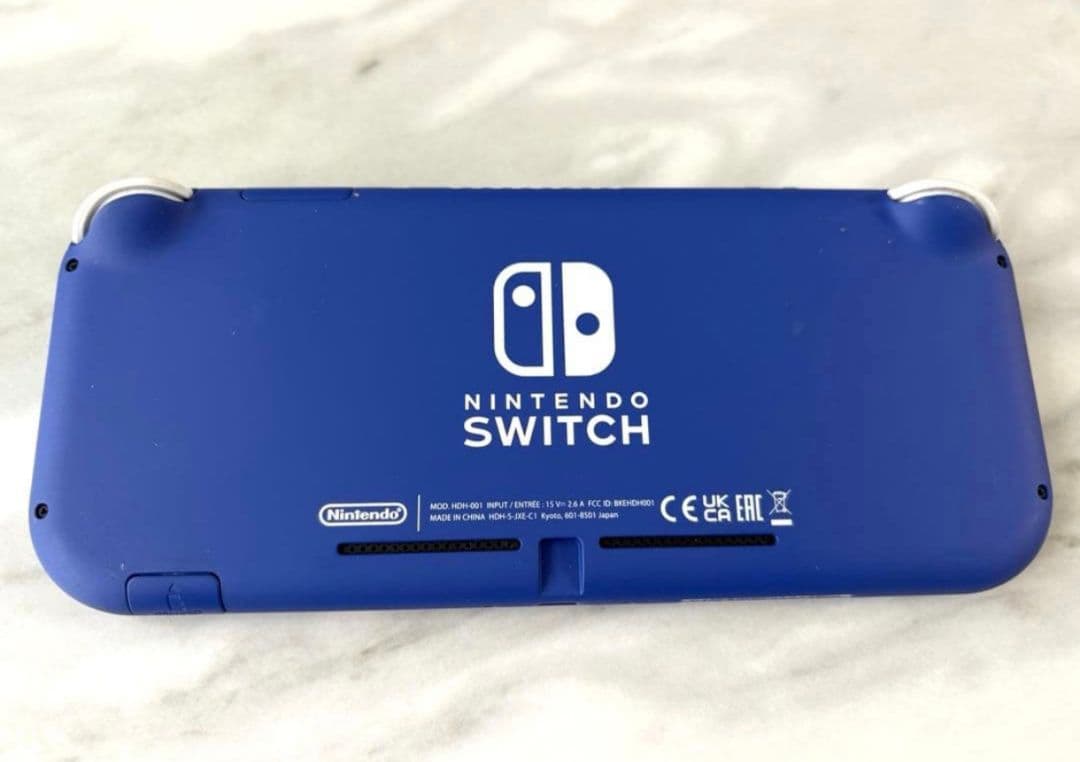 Nintendo Switch Lite 青　充電器付き(純正✕)
