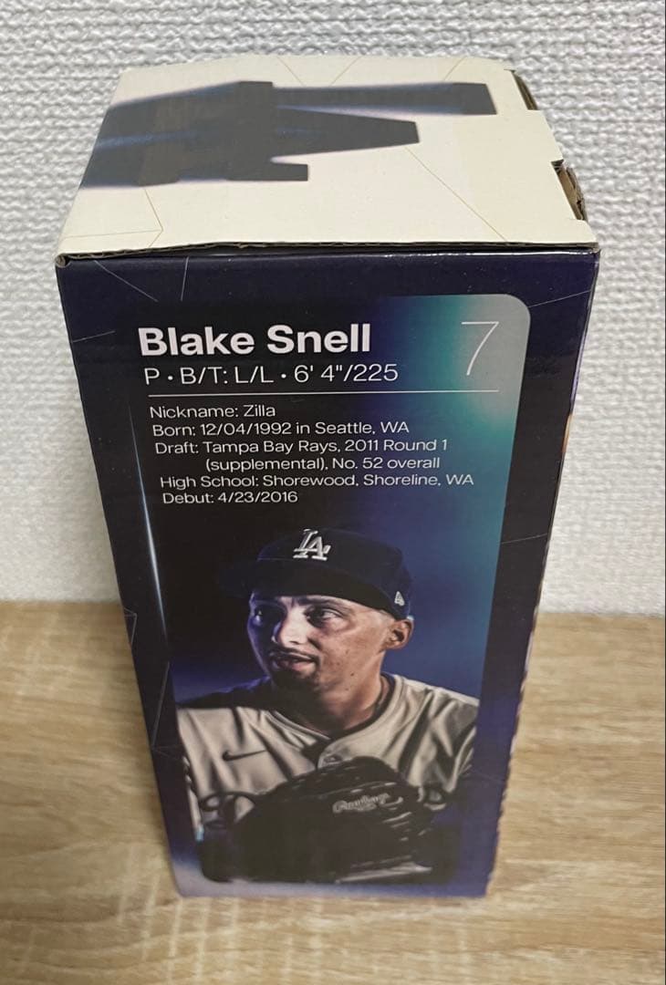 Los Angeles Dodgers Blake Snell ボブルヘッド