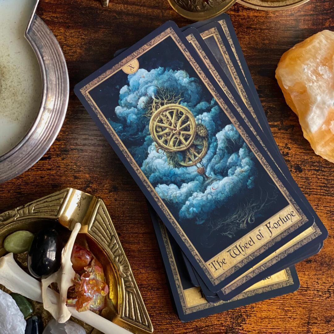 【正規品タロットカード】超美麗✨希少海外インディーズ✨幻想的なダークアートデッキ