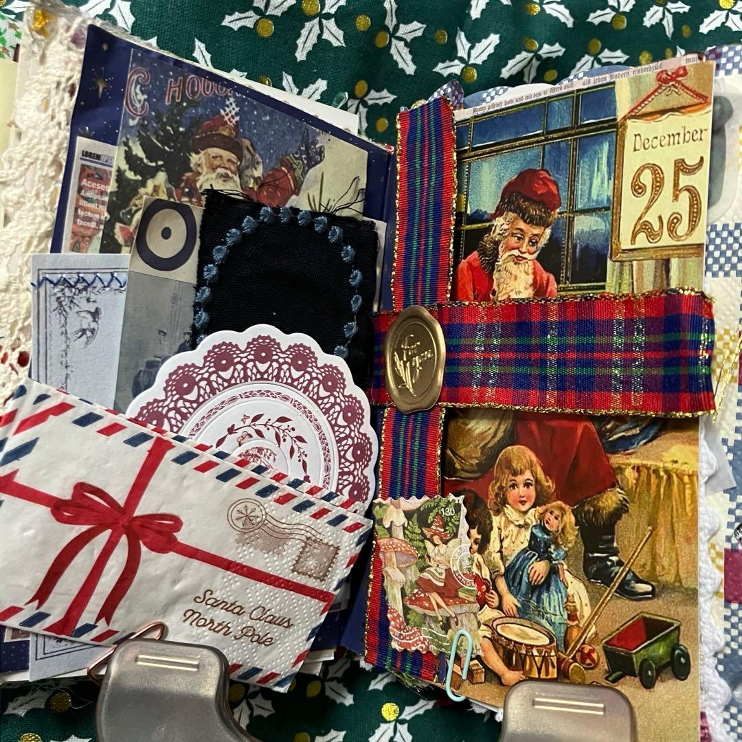 ジャンクジャーナル雑記帳 クリスマス トマトガール 妖精 ヴィクトリア