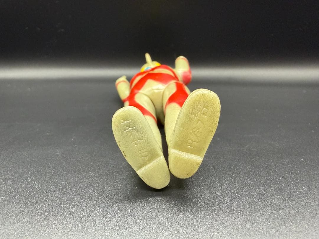 ウルトラマンエース ミドル ソフビ マルサン 当時物　１４cm