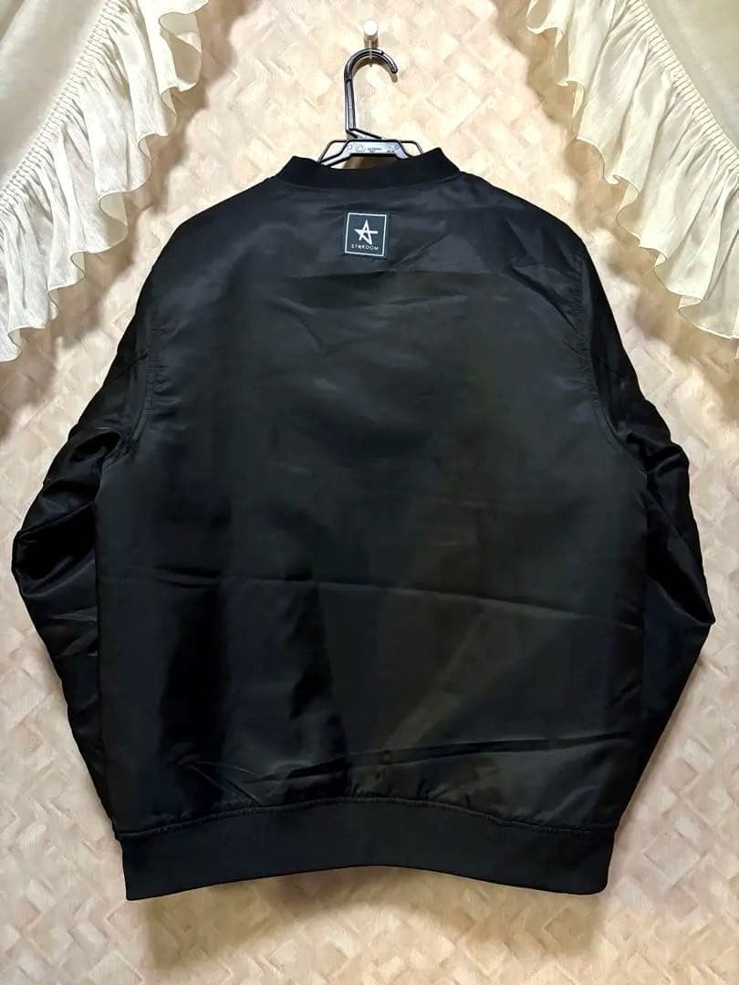 試着のみ STARDOM 岩谷麻優 MA-1 ジャケット スターダム 女子プロ