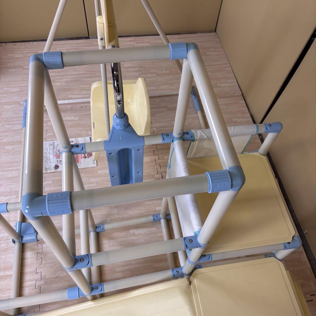 除菌清掃済　☆程度良好☆　おりたたみロングスロープキッズパーク　プレミアム　３段