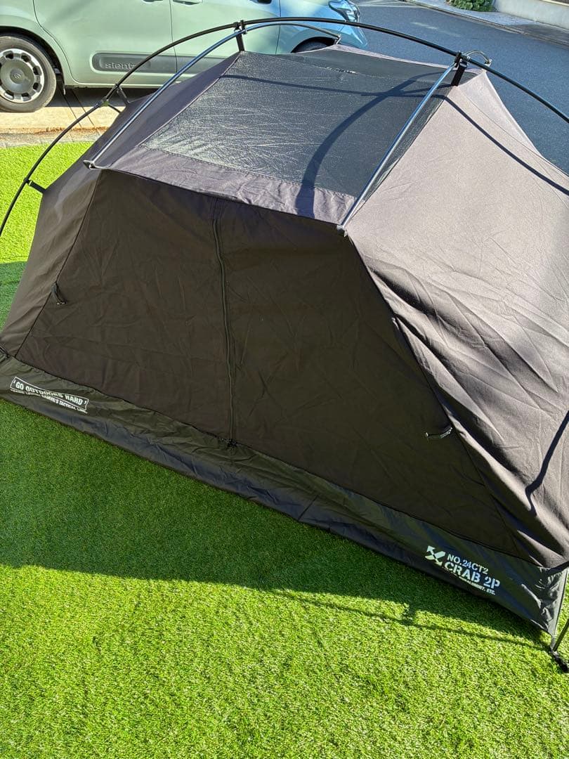 CAMVIL CRAB 2P（ブラック） テント