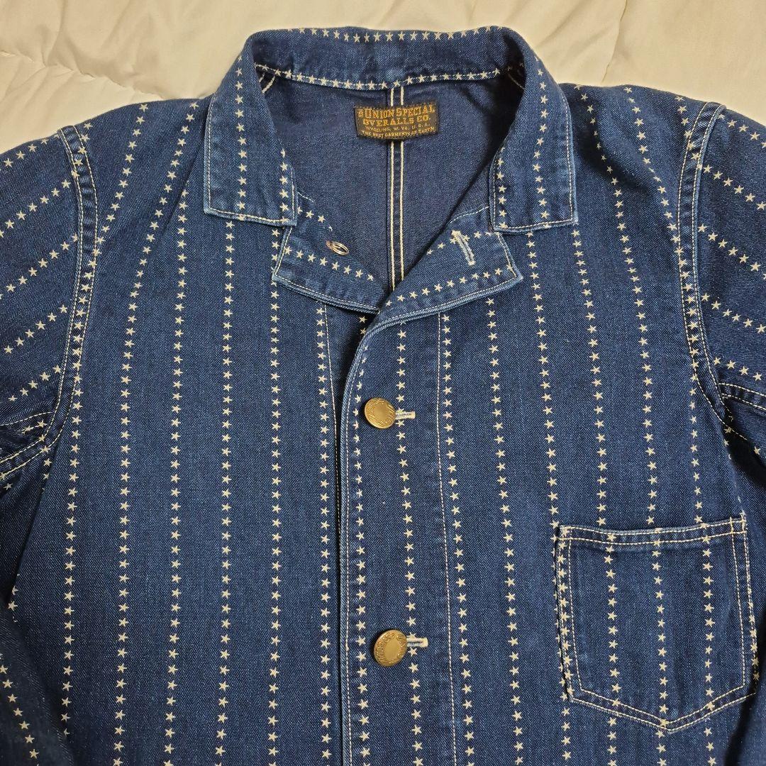 g*r様 フリーホイーラーズスターウォバッシュストライプワークコート36