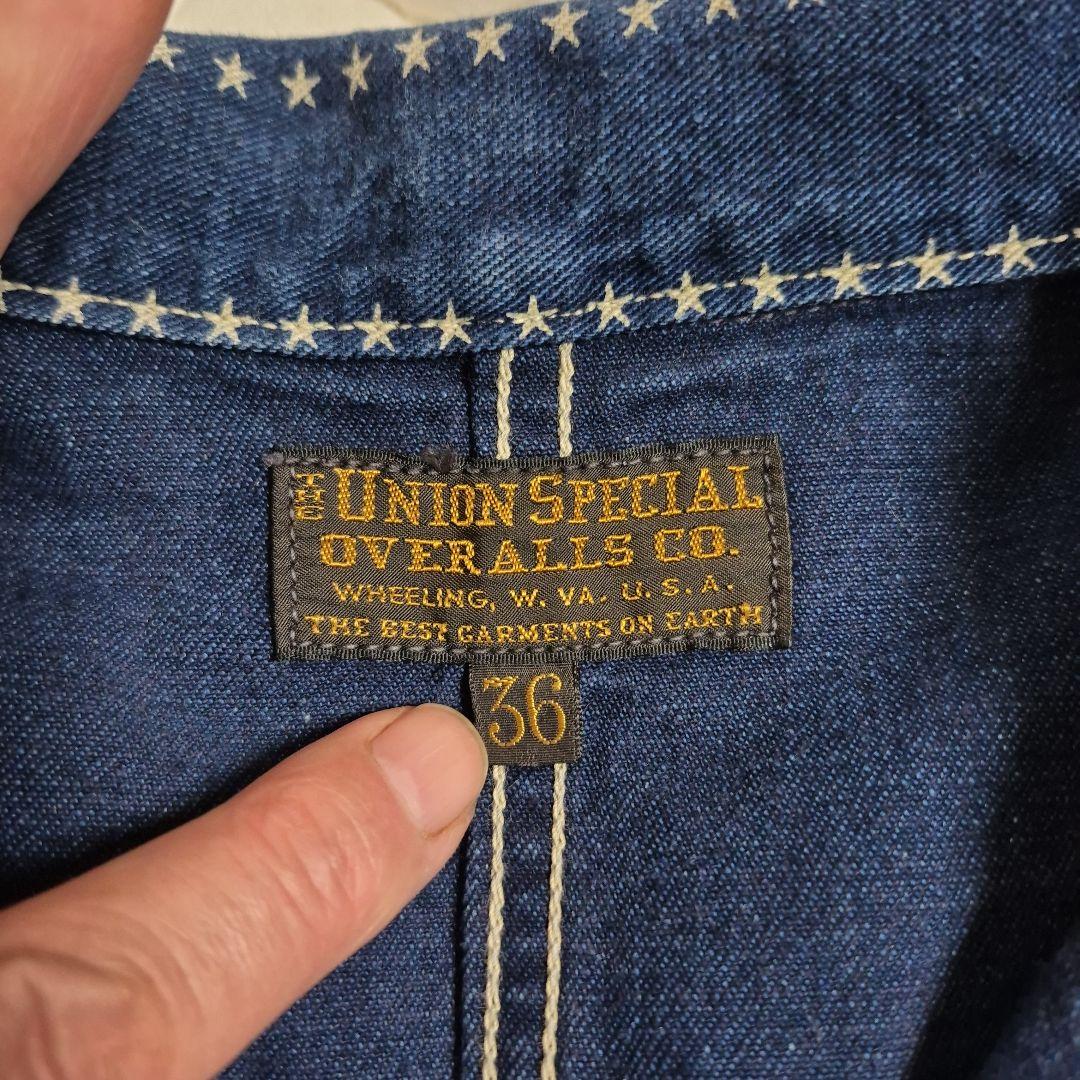 g*r様 フリーホイーラーズスターウォバッシュストライプワークコート36