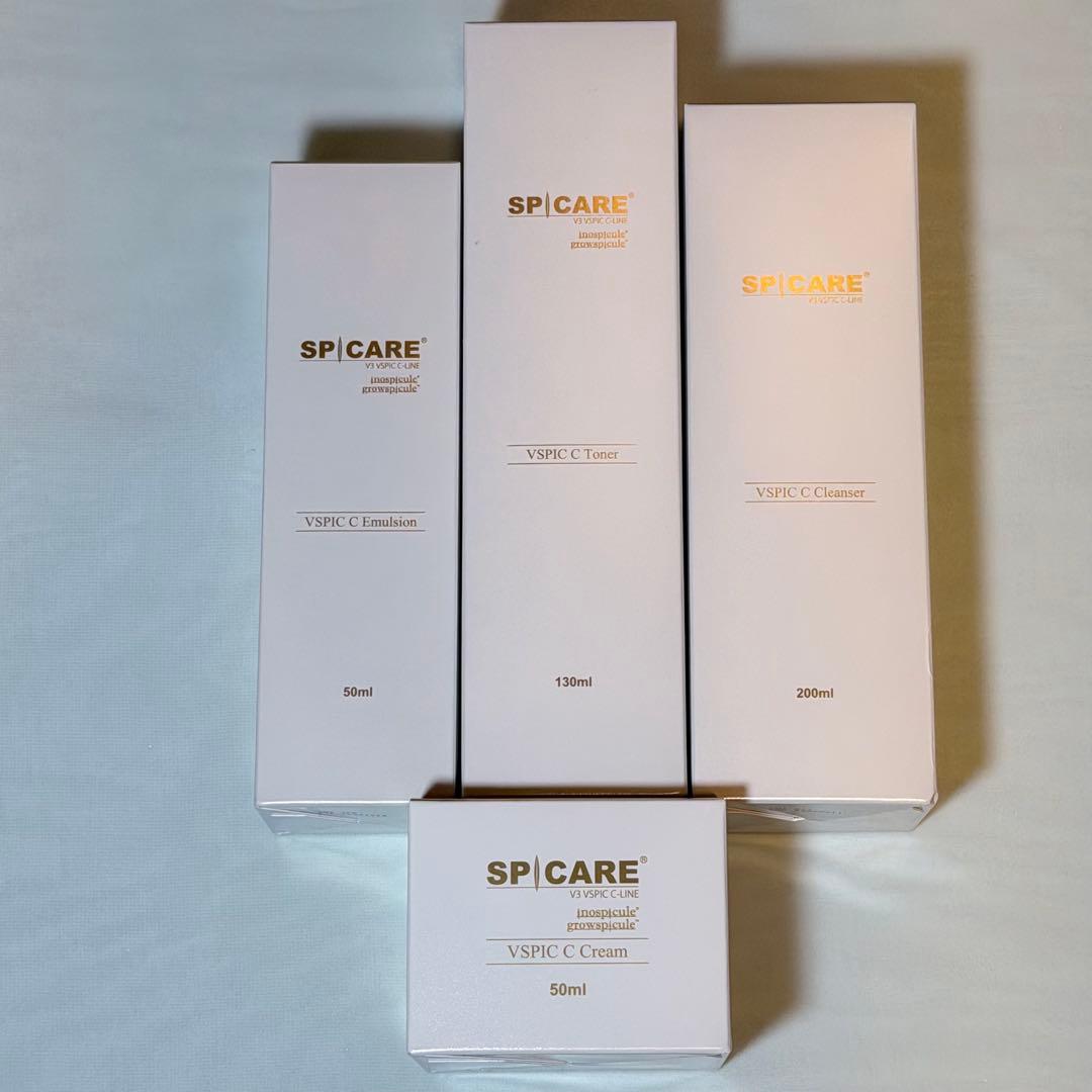 スピケア V3 VSPIC Cライン 4点 クレンザー 化粧水 乳液 クリーム