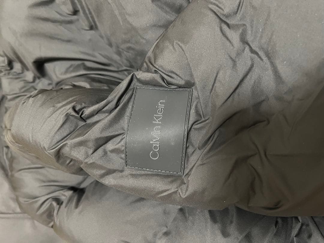   ブラック ダウンジャケット M