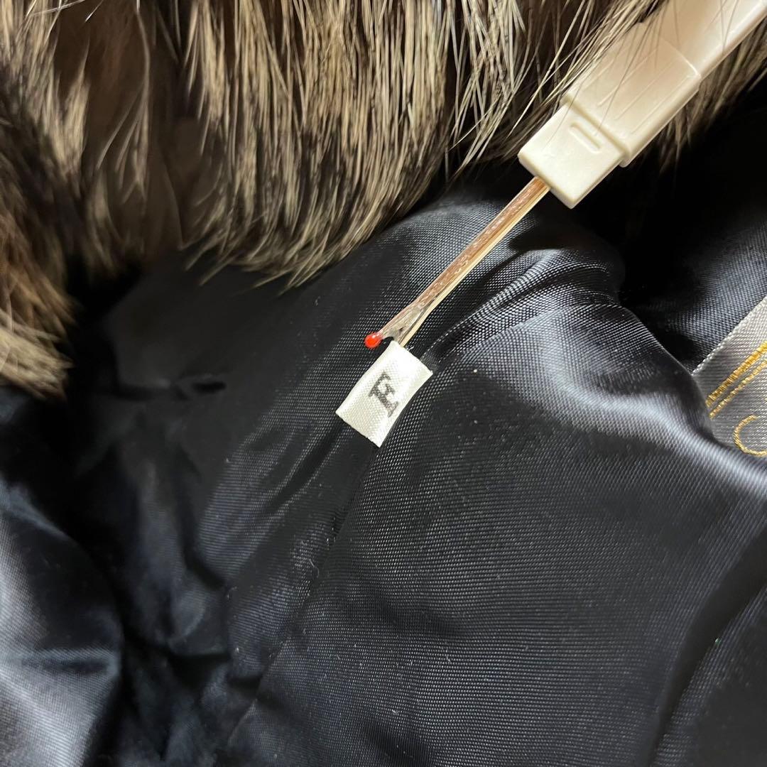 サガフォックス ロイヤル 毛皮 コート ジャケット 最高級 金サガ 着丈70cm