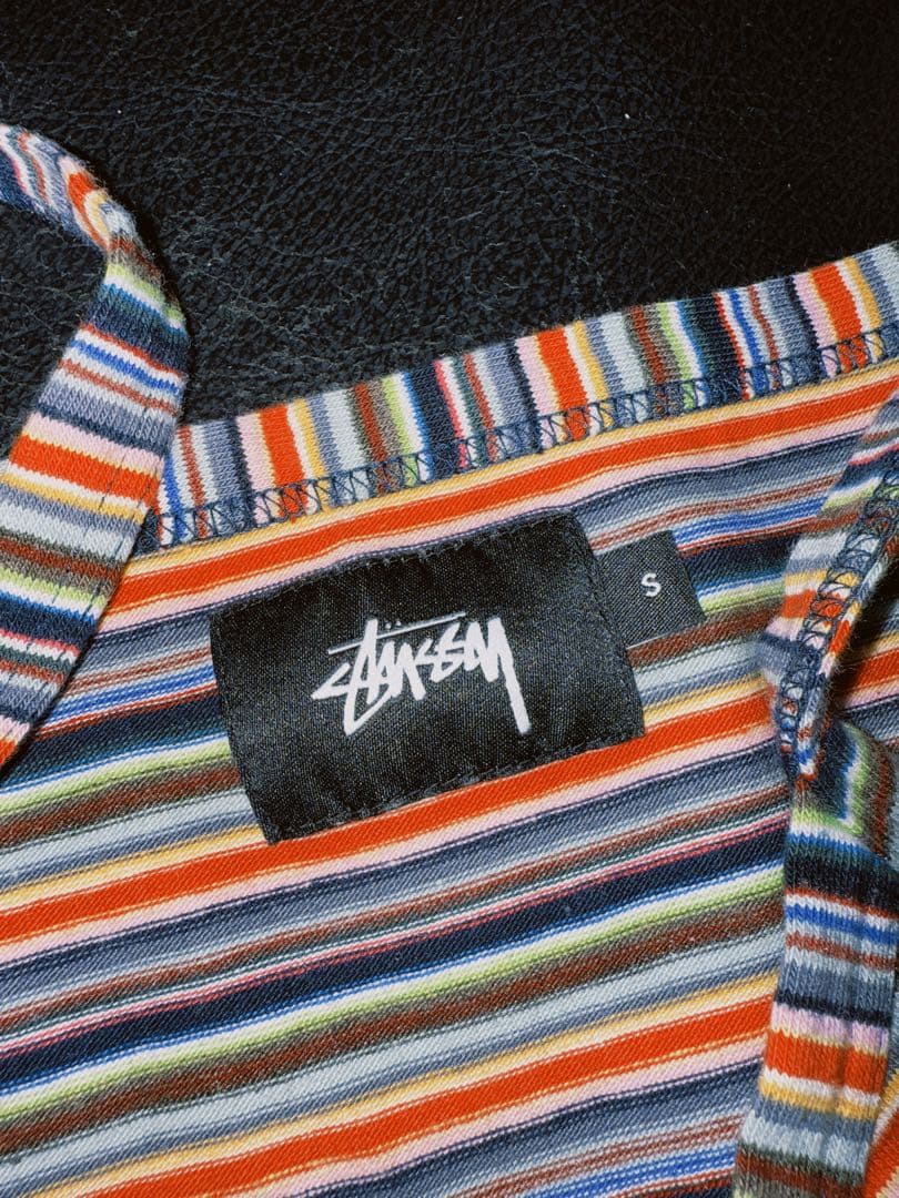 stussy マルチボーダー キャミソール タンクトップ