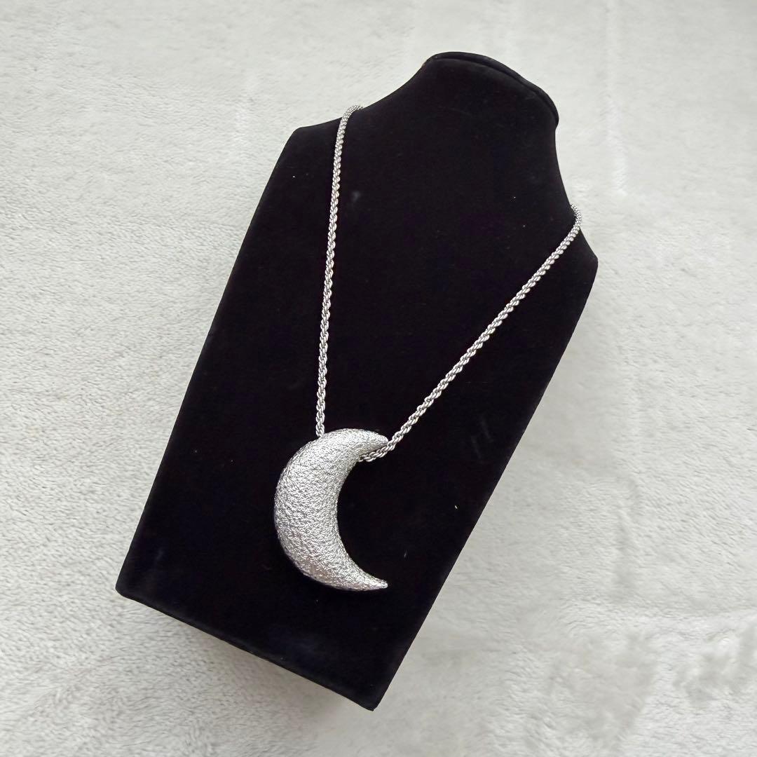 希少 クリスチャンディオール 月モチーフ ネックレス 大ぶり ヴィンテージ