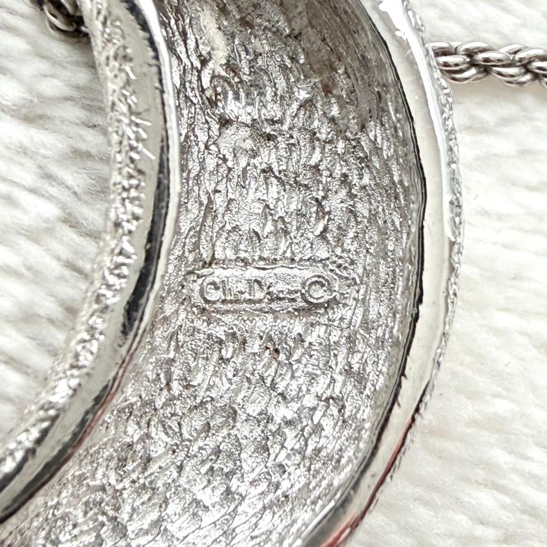 希少 クリスチャンディオール 月モチーフ ネックレス 大ぶり ヴィンテージ