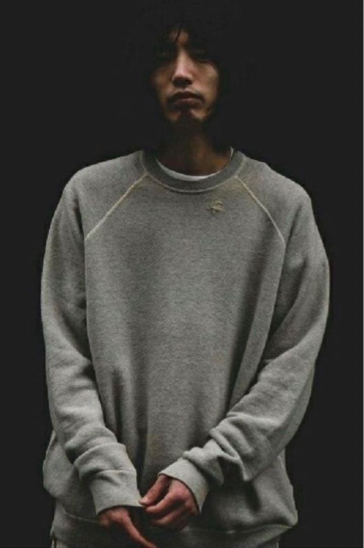 22SS a.presse Vintage Washed Sweat サイズ2