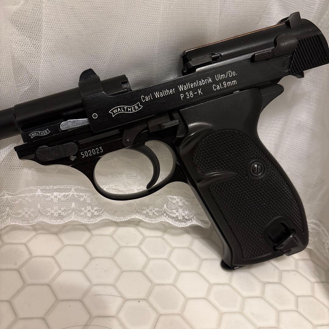 WALTHER P38-K サイレンサーモデル ブラック