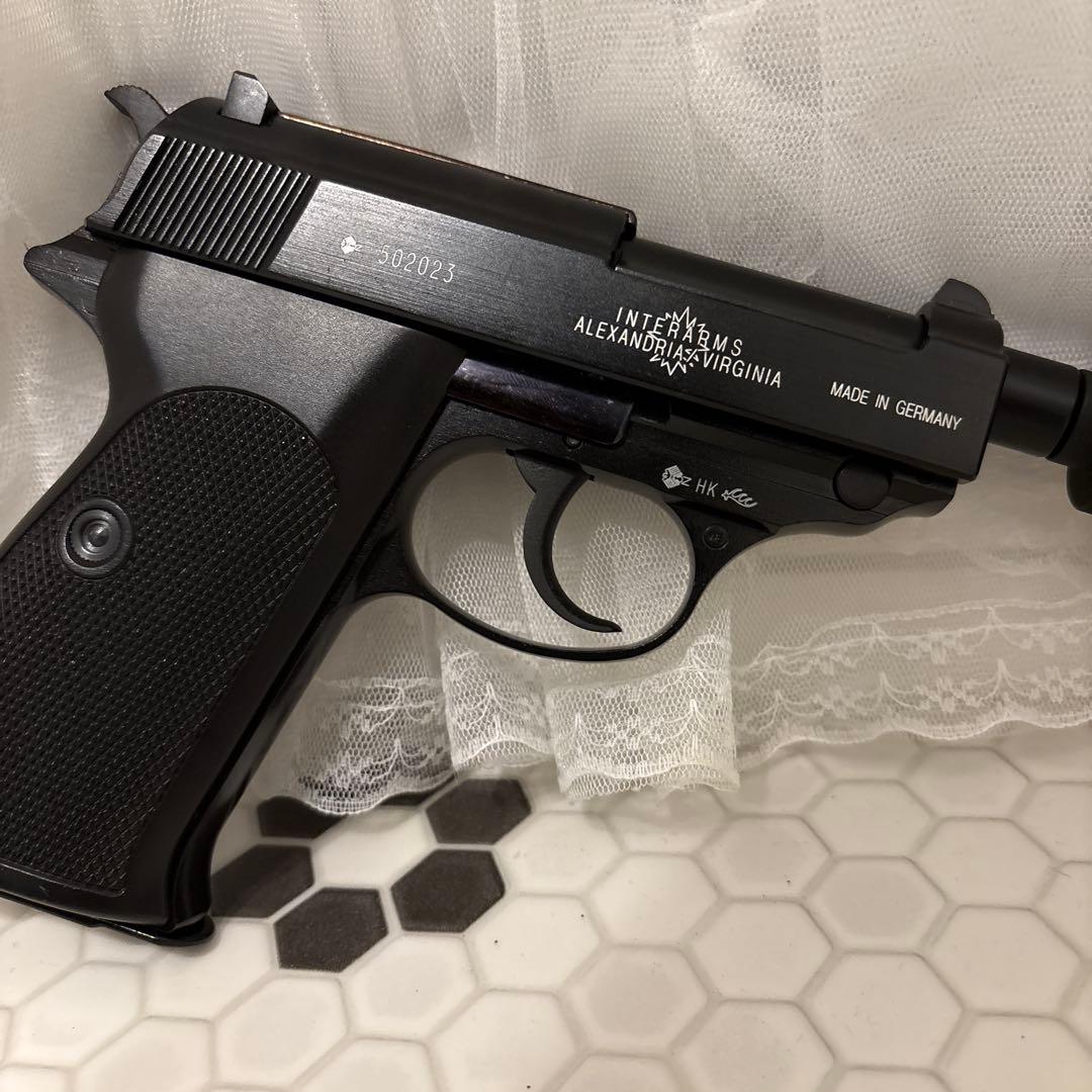 WALTHER P38-K サイレンサーモデル ブラック