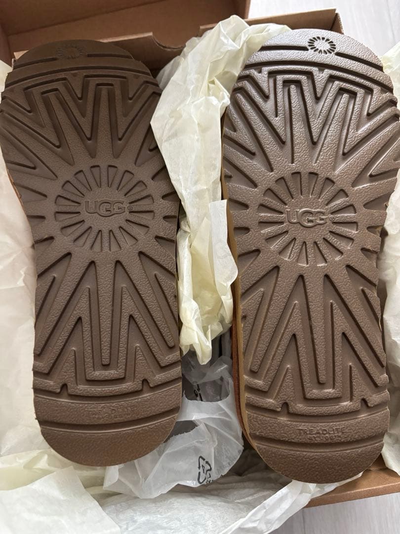 UGG W CLASSIC MINI II 7 チェスナット