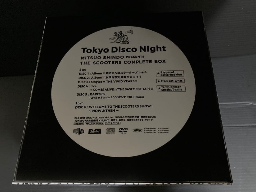 邦楽 THE SCOOTERS COMPLETE BOX