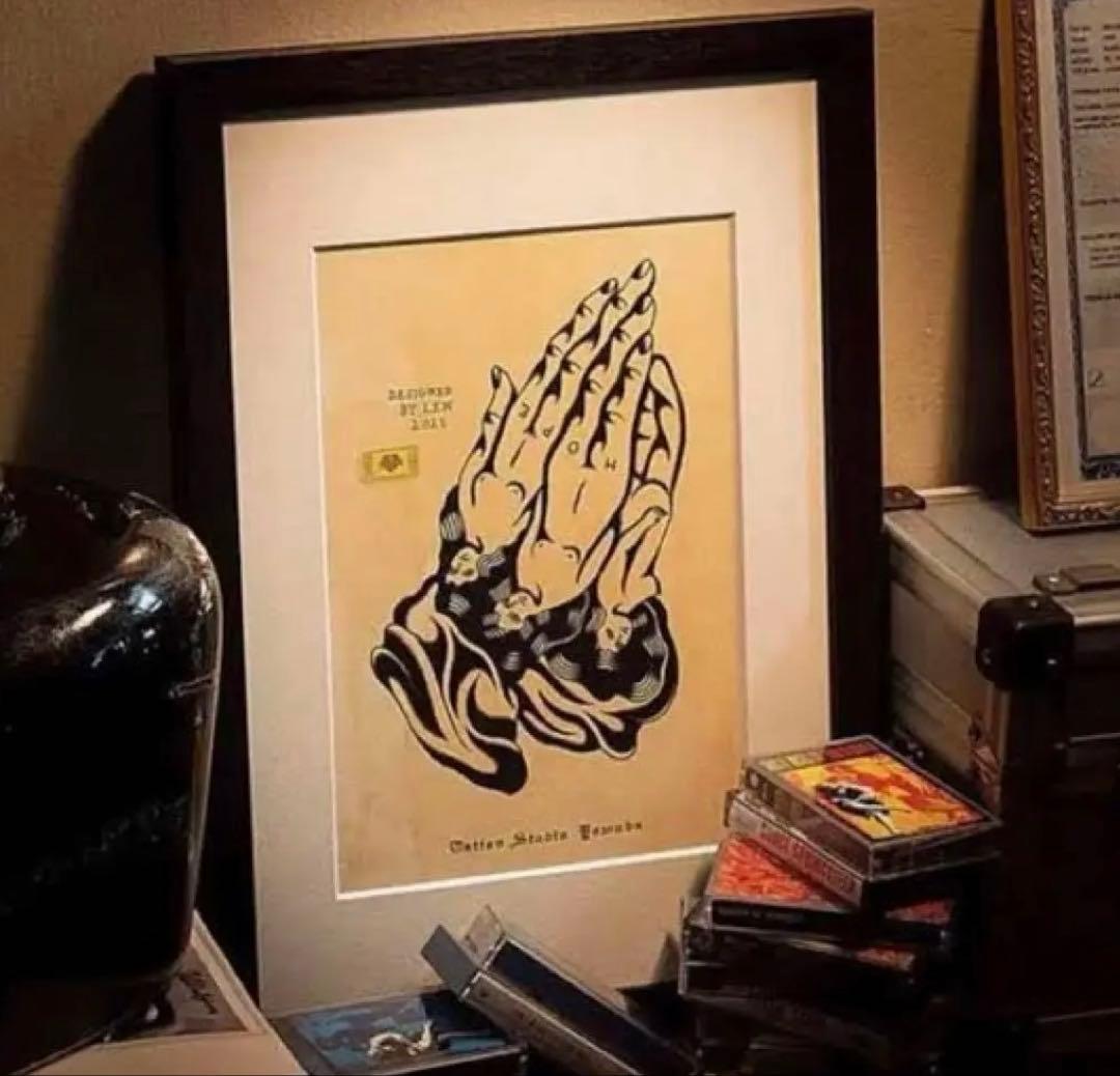 タトゥースタジオヤマダ　フラッシュ　TATTOO FLASH POSTER