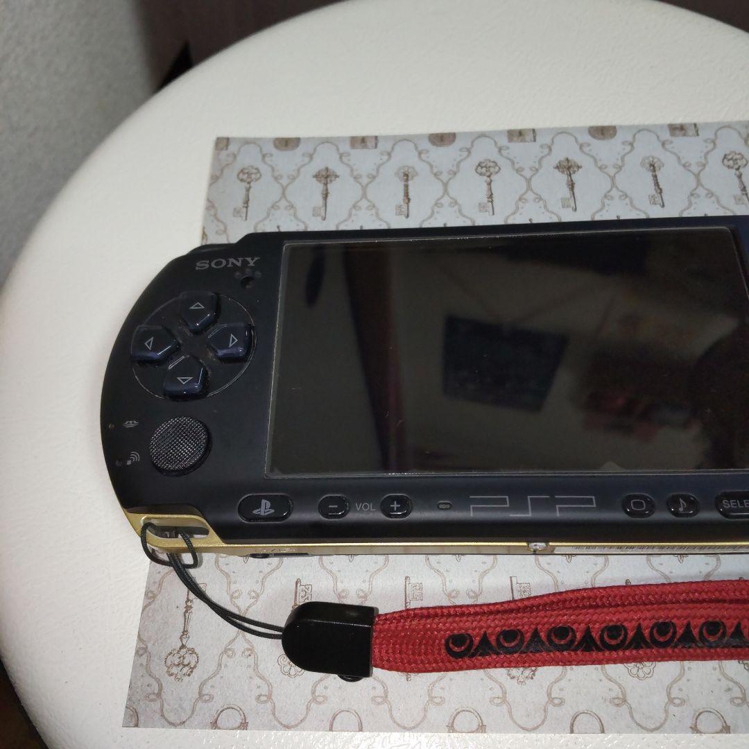 ジャンク扱い SONY PSP 特別版 モンスターハンター デザイン本体