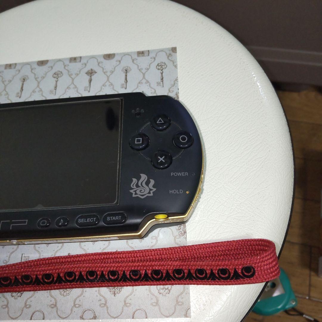 ジャンク扱い SONY PSP 特別版 モンスターハンター デザイン本体