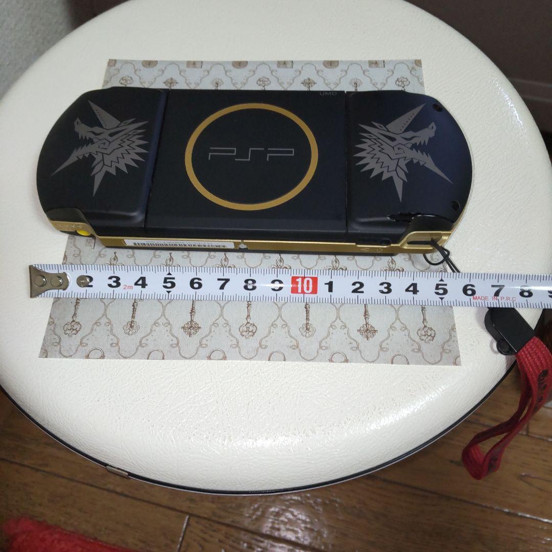 ジャンク扱い SONY PSP 特別版 モンスターハンター デザイン本体