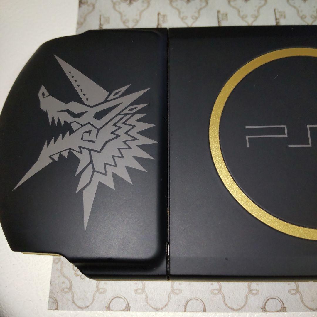 ジャンク扱い SONY PSP 特別版 モンスターハンター デザイン本体