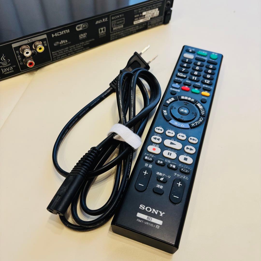 エビSONYブルーレイレコーダー美品2020年製BDZ-ZW1700