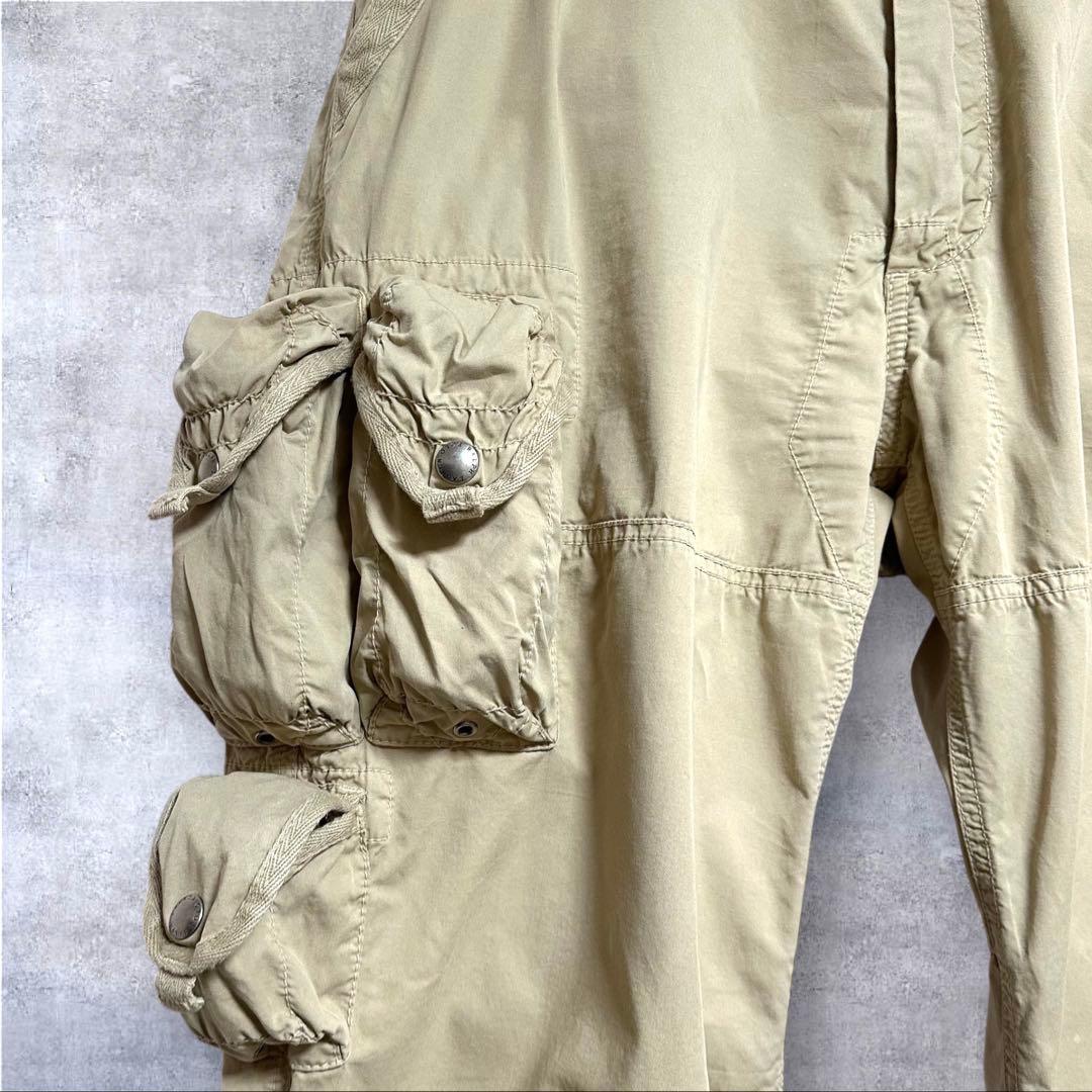 トラヴィス スコット着用90s POLO ラルフローレン マルチカーゴ パンツ