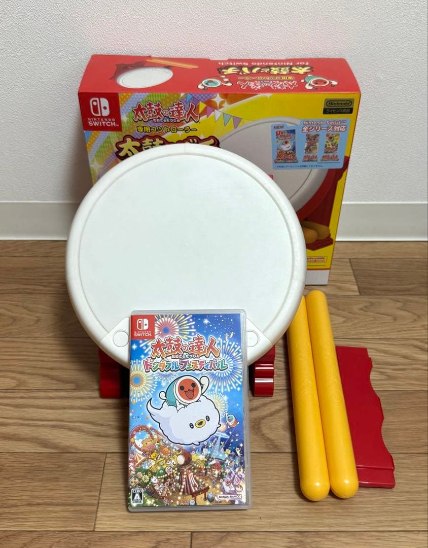 太鼓の達人 ドンダブルフェスティバル 太鼓とバチ