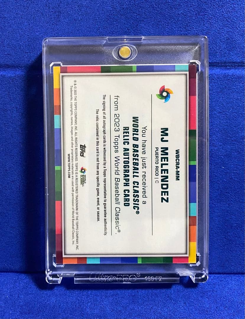 MJ メレンデス　レリックオート　5/5　ラストナンバー　直筆サイン