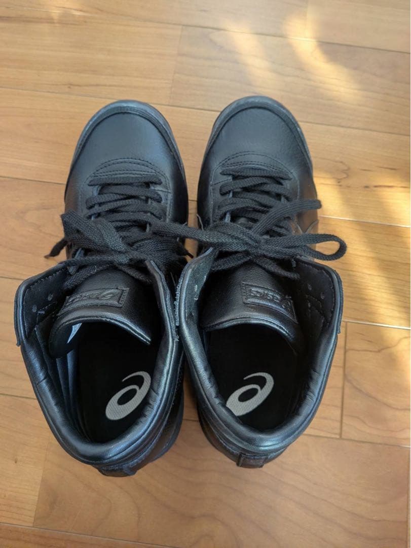 ASICS ブラック ハイカット 安全靴