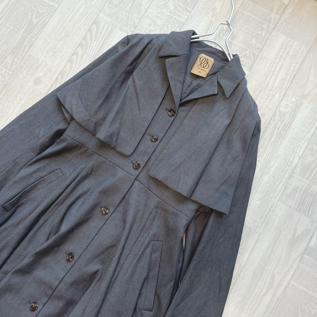 Tnewties《賞金100万円》インバネスコートドレス　ロングコート