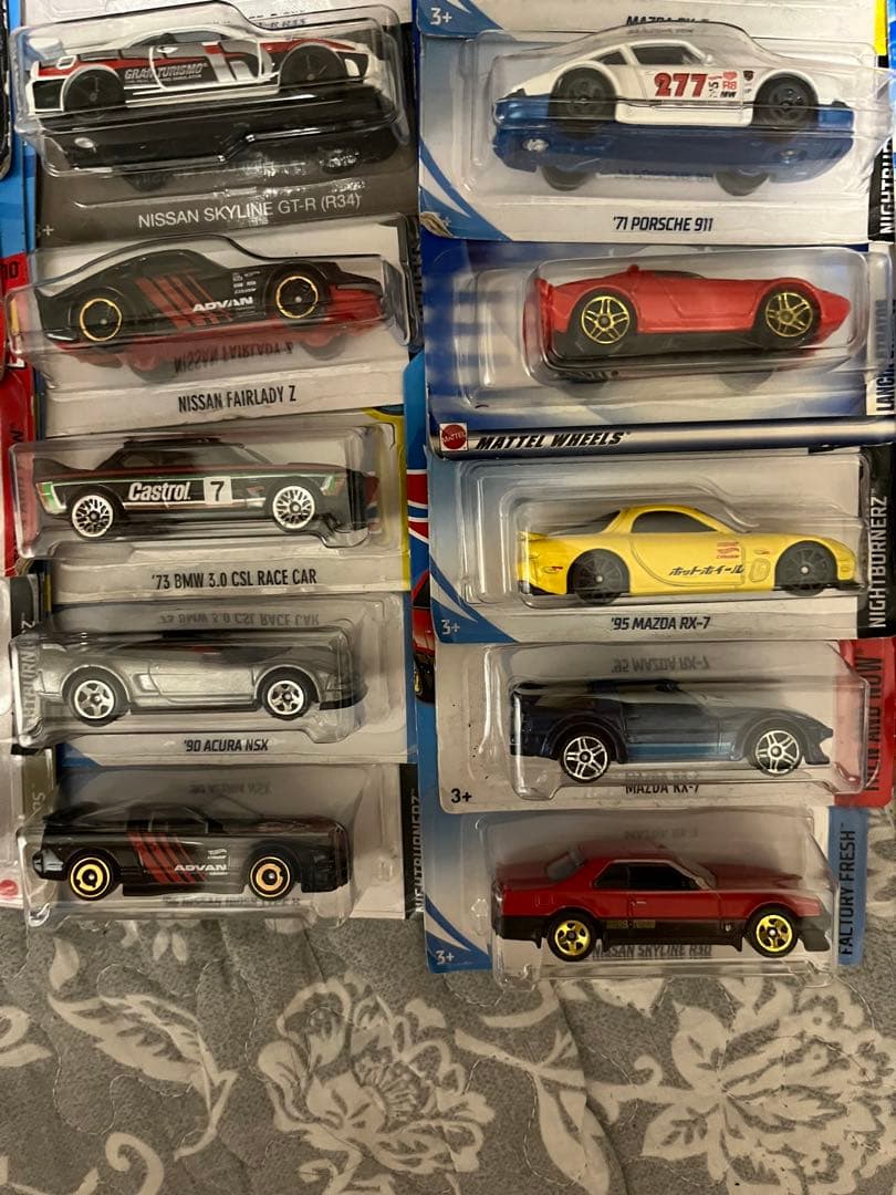 即購入不可　ホットウィール　まとめ売り　日本車