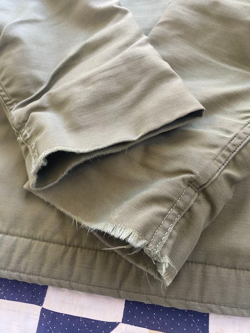 米軍実物 80s A2デッキジャケット バックステンシル　Lサイズ