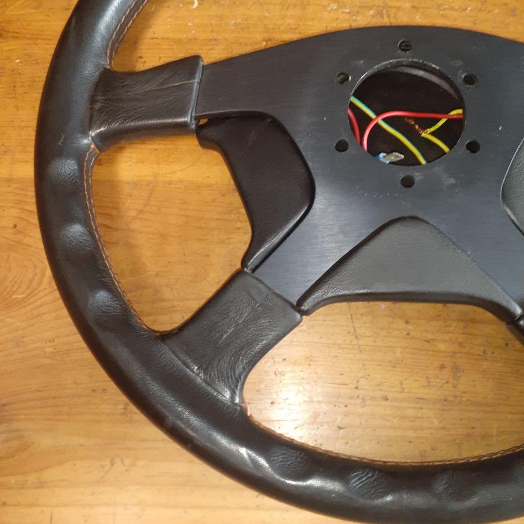 【保管品】いすゞ irmscher イルムシャー MOMO M38 ステアリング