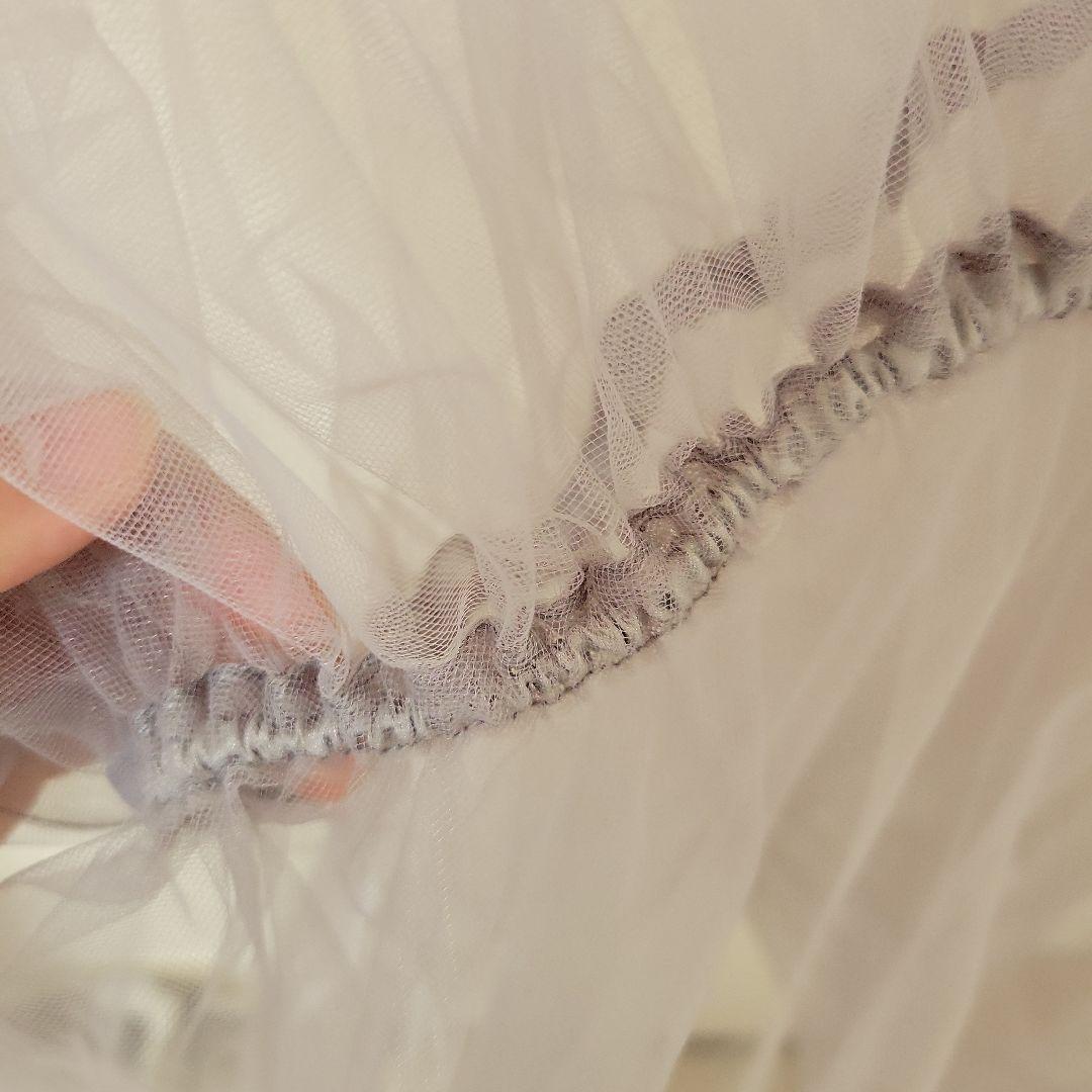 うどん❗バタフライチュールチュニック　　新品　チュールトップス