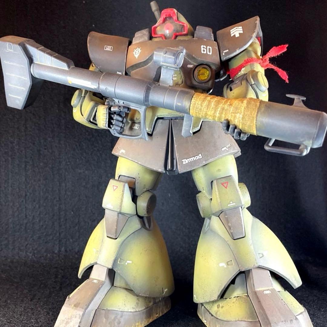 1/100MGリックドム　エアブラシ全塗装完成品